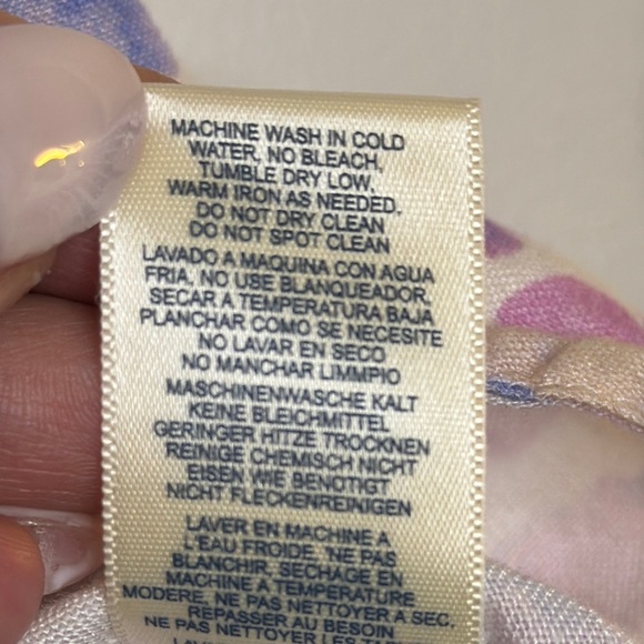 Cloth & Stone Pink and Blue Relaxed Button Down - Picture 4 of 9